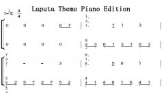 Laputa Theme Piano Edition 