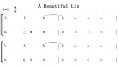A Beautiful Lie   ˫ּ ߲ 