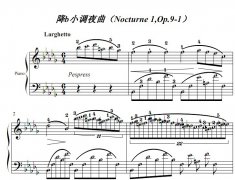 Ф bСҹNocturne 1,Op.9-1 