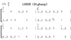 LOSER Bigbang ԭ  ˫ּ 