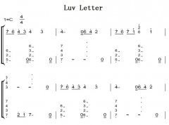 Luv Letter  C  ټ ˫ּ 