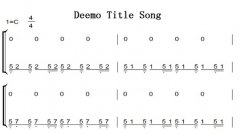 Deemo Title Song - WebSite Ver