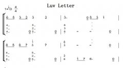 Luv Letter  ԭ   ˫ּ 