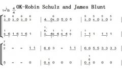 OK-Robin Schulz and James Blunt ԭ  ˫