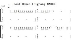 Last DanceBigbang MADE