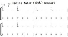 Spring WaterˮBandari ԭ ˫ּ  ټ