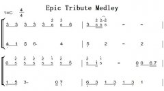 Epic Tribute Medley  ˫ּ  ټ