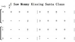 I Saw Mommy Kissing Santa Claus ʥ ʥڳѧ߰ ˫ּ  ټ