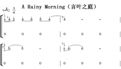 A Rainy MorningҶ֮ͥԭ ˫ּ  ټ