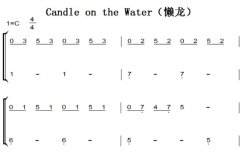 Candle on the Water򵥰 ʿ Disney  ˫ּ  ټ