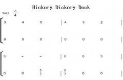 Hickory Dickory Dock (δδ)׶  ѧ߰ ˫ּ  ټ