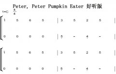 Peter, Peter Pumpkin Eater 棨˵ǳϹ֣׶  ѧ߰ ˫ּ 