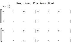 Row, Row, Row Your Boat裩׶  ѧ߰ ˫ּ  ټ