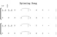 Spinning Song ׶  ѧ߰ ˫ּ  ټ