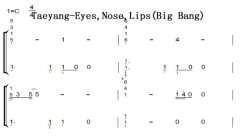 Taeyang-Eyes,Nose,Lips(B